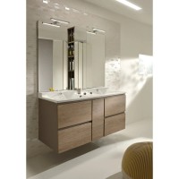 Подвесная раковина-столешница с отверстиями для встраиваемых смесителей 140 см Jacob Delafon Soprano EXJ122-00