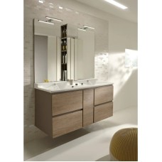 Подвесная раковина-столешница с отверстиями для встраиваемых смесителей 140 см Jacob Delafon Soprano EXJ122-00