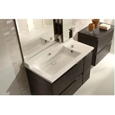 Подвесная раковина-столешница с отверстием для встраиваемого смесителя 100 см Jacob Delafon Soprano EXK122-00