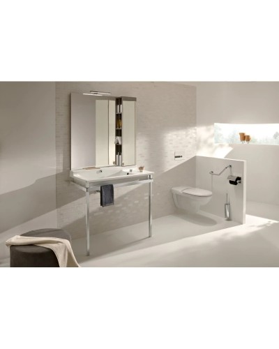 Подвесная раковина-столешница с отверстием для встраиваемого смесителя 100 см Jacob Delafon Soprano EXK122-00