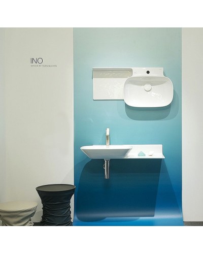 Раковина Laufen Ino 90 L 8.1330.2.000.104.1 Белая