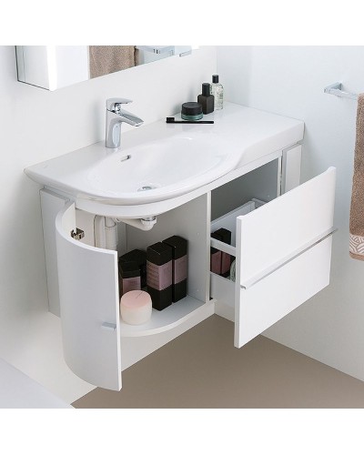 Раковина Laufen Palace New 90 L 8.1670.2.000.104.1 Белая