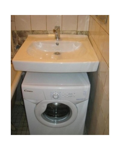 Раковина Пилот 60х60 см с креплением, сифоном и кронштейном Santek 1.WH30.1.971