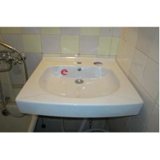 Раковина Пилот 60х60 см с креплением, сифоном и кронштейном Santek 1.WH30.1.971