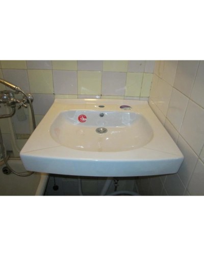 Раковина Пилот 60х60 см с креплением, сифоном и кронштейном Santek 1.WH30.1.971