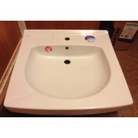 Раковина Пилот 60х60 см с креплением, сифоном и кронштейном Santek 1.WH30.1.971