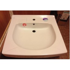 Раковина Пилот 60х60 см с креплением, сифоном и кронштейном Santek 1.WH30.1.971