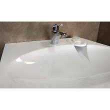 Раковина над стиральной машиной 60х54,5 см с кронштейнами Velvex Lea rkLEA.60-81