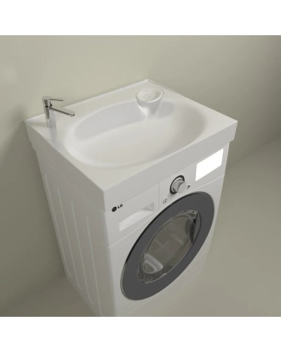 Раковина над стиральной машиной 60х50 см Marka One Lavanderia У71490