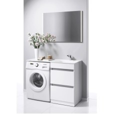 Раковина над стиральной машиной 115х50 см Aqwella Forma FOR.11.04.D-R