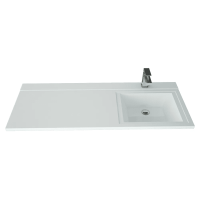 Раковина над стиральной машиной Uperwood Cosmos (120 см, правая)