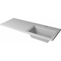 Раковина над стиральной машиной 129,8х48,2 см R Corozo Мадлен SP-00000476