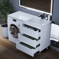 Раковина над стиральной машиной Uperwood Cosmos (120 см, правая)