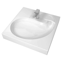 Раковина для ванной над стиральной машиной Uperwood Comforty (60x60 см)