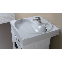 Раковина над стиральной машиной Uperwood Buta (60,5x60 см)