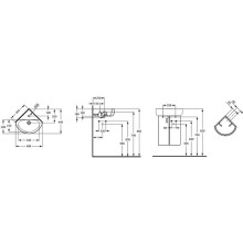 Раковина Ideal Standard Connect Space Arc 45 E793101 Euro White