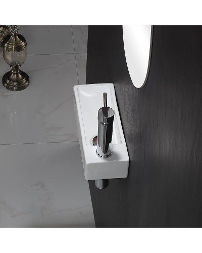 Раковина Mira 38 L MR-3814L Белая