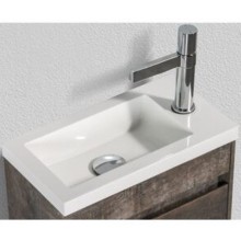 Раковина BelBagno Pietra Mini 40 BB-400-PM-LVB Белая