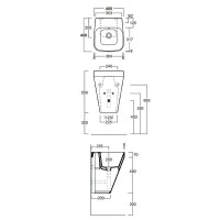 Раковина Simas Baden Baden 40 BB13bix1 Белая