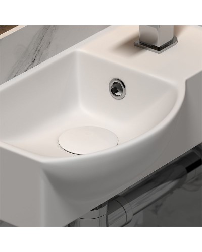 Раковина Ceramica Nova Element 40 L CN6039L Белая