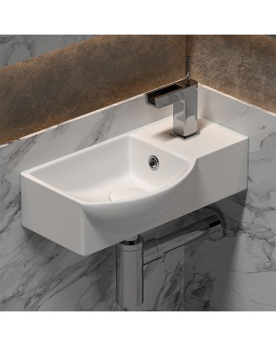 Раковина Ceramica Nova Element 40 L CN6039L Белая