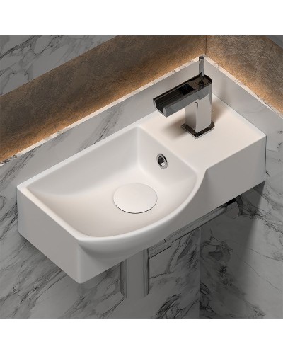 Раковина Ceramica Nova Element 40 L CN6039L Белая