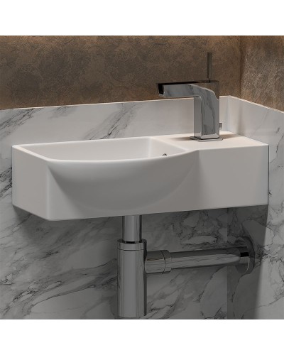 Раковина Ceramica Nova Element 40 L CN6039L Белая