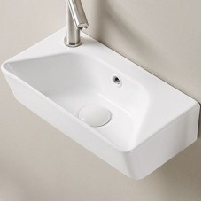 Раковина CeramaLux 40 78578R Белая глянцевая