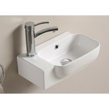 Раковина CeramaLux 40 78580R Белая глянцевая