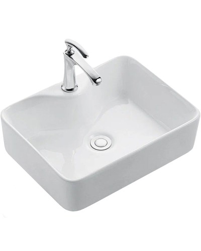 Раковина CeramaLux 40 7292 Белая глянцевая