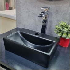 Раковина CeramaLux 36 9135-1MB Черная матовая