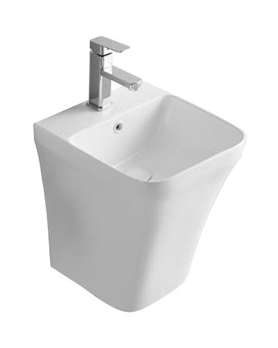 Раковина CeramaLux 36 500P Белая глянцевая