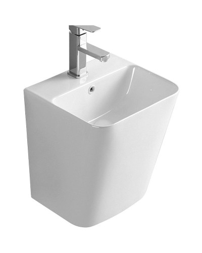 Раковина CeramaLux 38 500Q Белая глянцевая