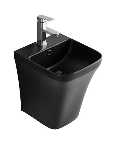 Раковина CeramaLux 36 500PMB Черная матовая