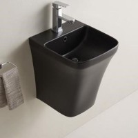 Раковина CeramaLux 36 500PMB Черная матовая