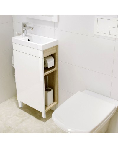 Раковина Cersanit Como 40 S-UM-COM40/1-w подвесная Белая