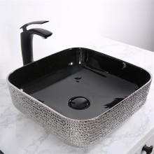 Раковина-чаша Mira 39 MR-3939BS Черная Серебро