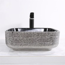 Раковина-чаша Mira 39 MR-3939BS Черная Серебро