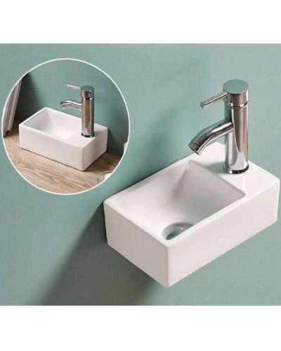 Раковина CeramaLux 30 9048GTL Белая