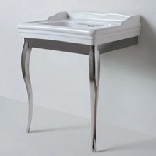 Раковина 76х59,5 см с одним отверстием под смеситель Azzurra Giunone GIU200/ALZAbix1