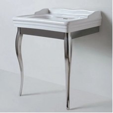 Раковина 76х59,5 см с одним отверстием под смеситель Azzurra Giunone GIU200/ALZAbix1