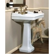 Раковина 76х59,5 см с одним отверстием под смеситель Azzurra Giunone GIU200/ALZAbix1