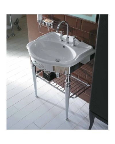 Раковина 71х58 см с одним отвестием под смеситель Globo Paestum PA006.bix1