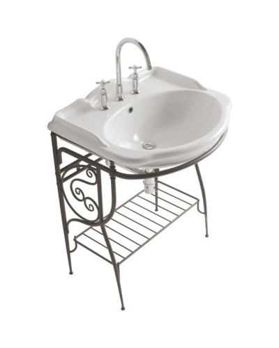 Раковина 71х58 см с одним отвестием под смеситель Globo Paestum PA006.bix1