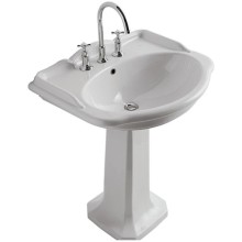 Раковина 71х58 см с одним отвестием под смеситель Globo Paestum PA006.bix1