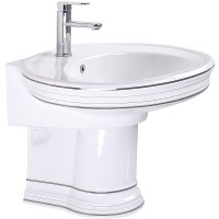 Раковина CeramaLux 75 1414 Белая