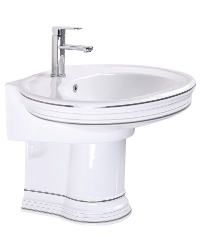 Раковина CeramaLux 75 1414 Белая