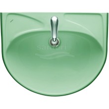 Раковина 57,5х47 см без отверстия под смеситель Santeri West 1.3111.8.S04.01B.0