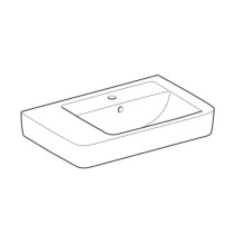 Раковина 75х48 см Geberit Renova Plan 122175000