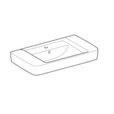 Раковина 85х48 см Geberit Renova Plan 122185000